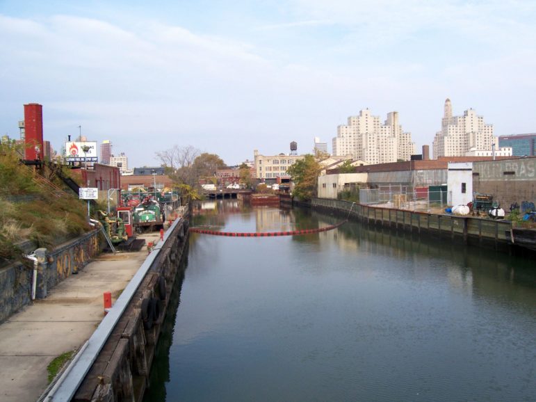 During Superstorm Sandy, the waters of the Gowanus rose, posing a health risk to its neighbors. 