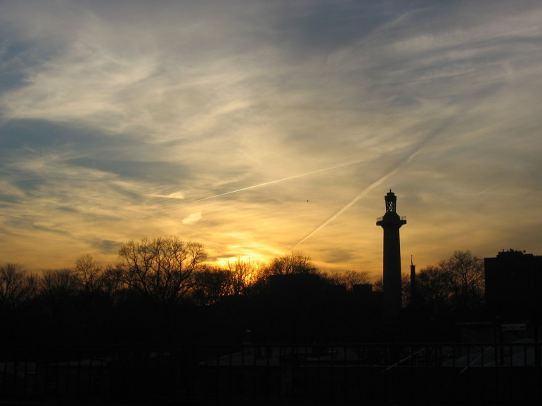 "Fort Greene park sunset"