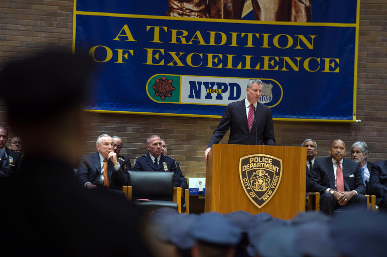 Mayor Bill de Blasio Delivers Remarks at NYPD Promotions Ceremony. Friday, December 19, 2014