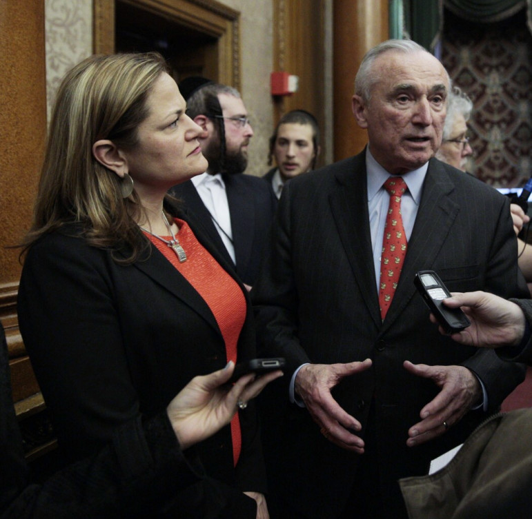 Council Speaker Melissa Mark-Viverito and NYPD Commissioner William Bratton at an event last month. 
