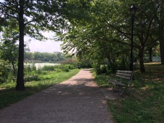 Crotona Park is valued by area residents for its tranquility.