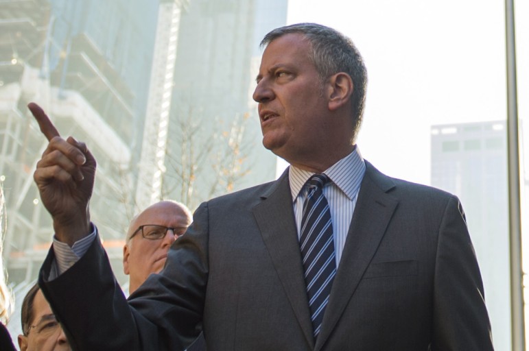 De Blasio has received credit for addressing income inequality as a central goal of OneNYC. 