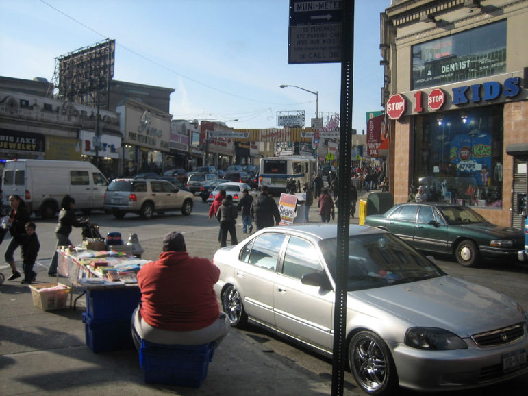 The district around Fordham Road in the West Bronx faced the highest number of housing threats.