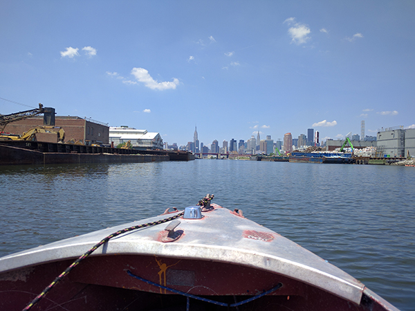 The view from Newtown Creek.