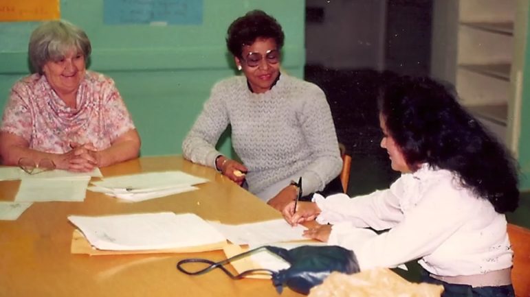 Early Bronx neighborhood advocates—including (from left to right) Anne Devenney, Phyllis Longsworth and Dalma De La Rosa—bridged racial divides with a pragmatic approach necessitated by the scope of the crisis their communities faced.