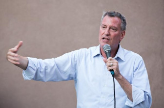 Mayor de Blasio, seen here as a candidate in 2013, when he promised to address problems with the water rate. He recently committed the city to doing that.