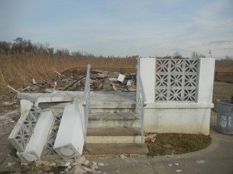 Damage from Superstorm Sandy in the Oakwood Beach area of Staten Island