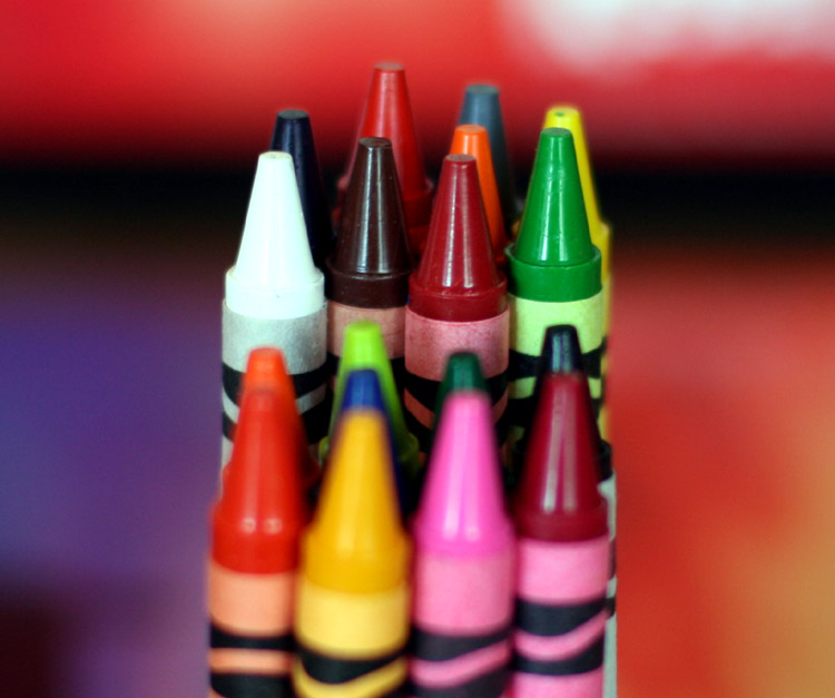Crayon Test I by Paul Stein