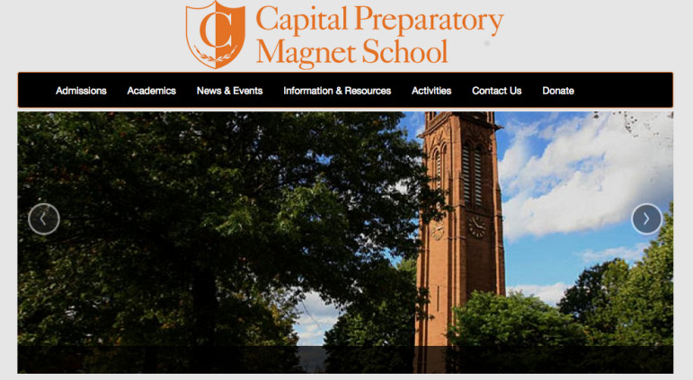 The Capital Prep website. Compared to other Hartford schools, Capital Prep performs very well. When stacked against schools statewide that are more similar demographically, it excels in some areas and lags in others.