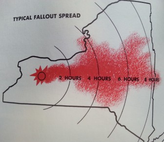 From "Survival in a Nuclear Attack," a 1960 New York State report.
