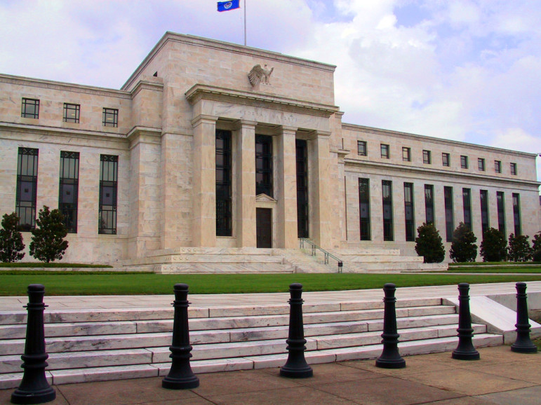 The Federal Reserve, which could soon begin to raise interest rates despite sings that the job market remains fragile.