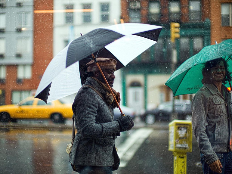 Rain in New York City: Another thing that makes us better than Portland.