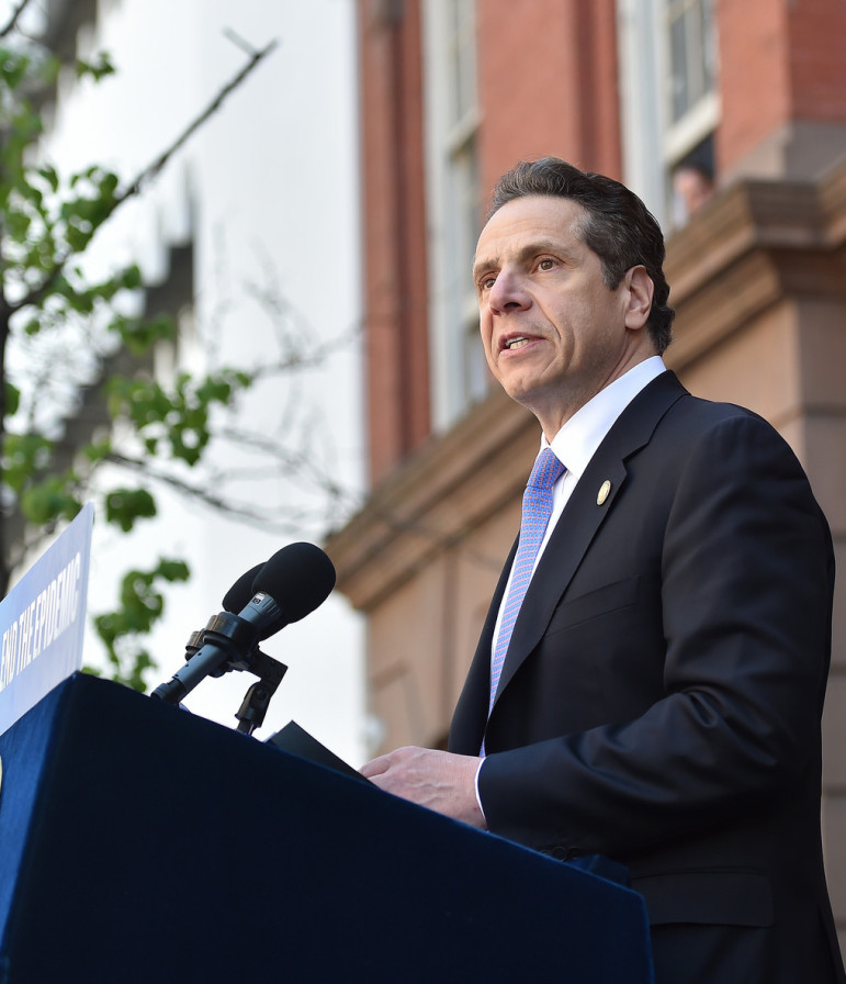 Gov. Cuomo has suggested that changes to the rent regulations might not be possible given the turmoil in the state Senate around the arrest of its leader.