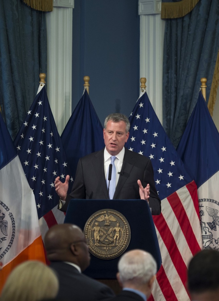 Mayor de Blasio last year called for a rent freeze and didn't get it. This year he stayed mum and did.