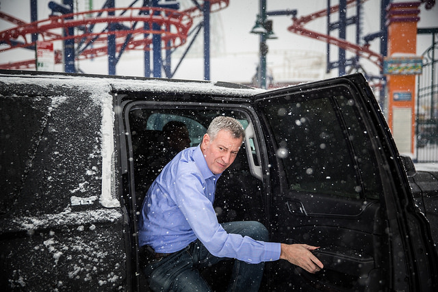 Mayor de Blasio hopes for a warmer welcome in Albany than Gov. Cuomo's budget offered.