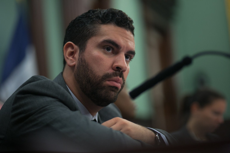 Councilman Rafael Espinal, who represents the bulk of the area that would be rezoned (file photo). He says there's 'a long way to go' to a deal on East New York.