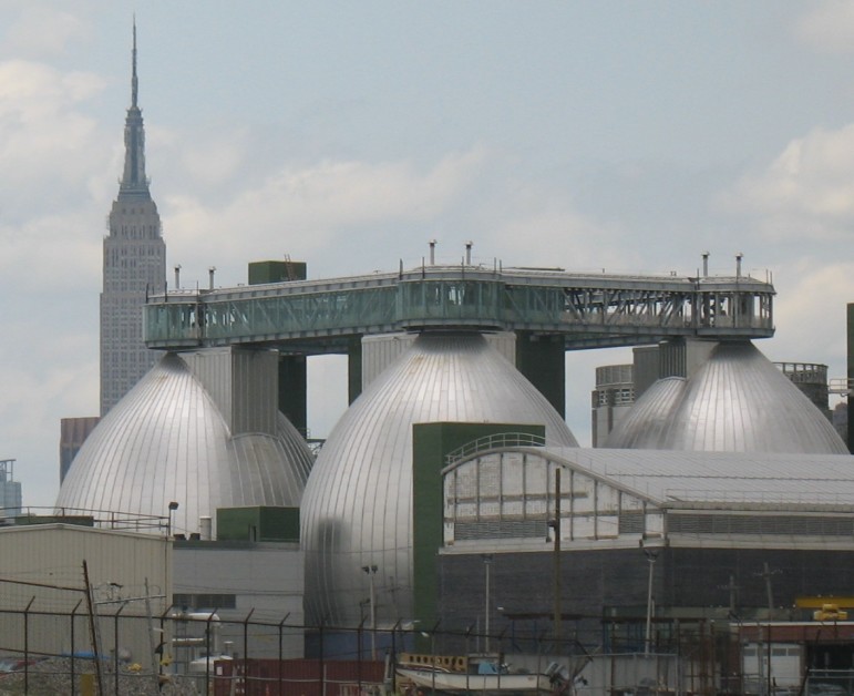 Sewage in the city: The Empire State Building is a landmark. But the Newtown Creek Water Pollution Control Plant is pretty important, too.