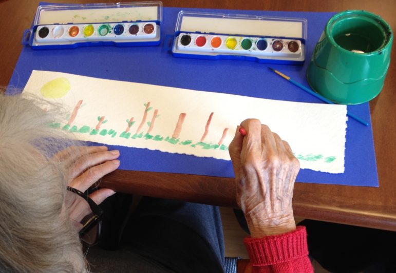 Art therapy has been shown to help patients express feelings and address anxieties when traditional counseling didn't help.