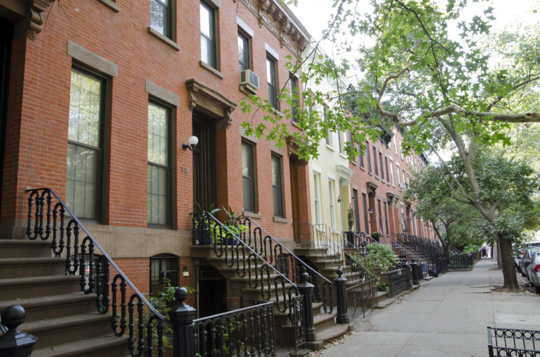 Inside the Boerum Hill historic district.