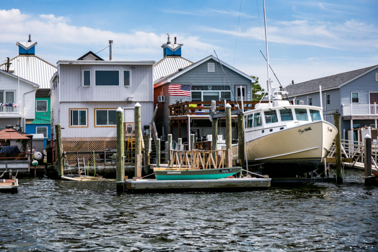Broad Channel, the neighborhood that sits in the middle of the bay's vastness.