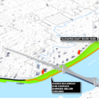 Map of the East Side Coastal Resiliency Project
