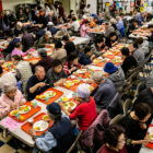 Lunch time at the Senior Center