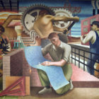 WPA mural