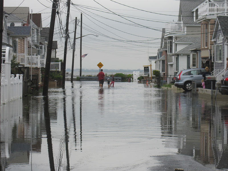 flooding in Broad Channel