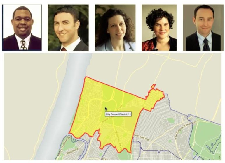 11 district candidates