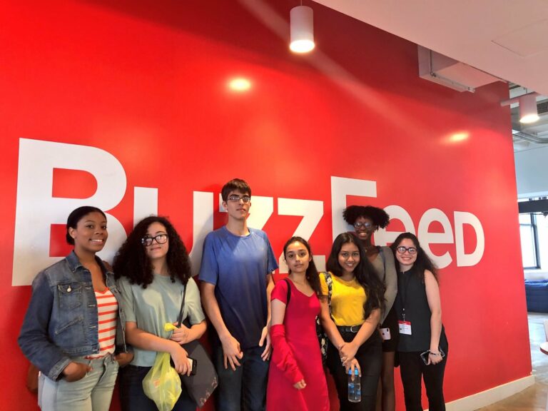 Summer Interns BuzzFeed News Visit