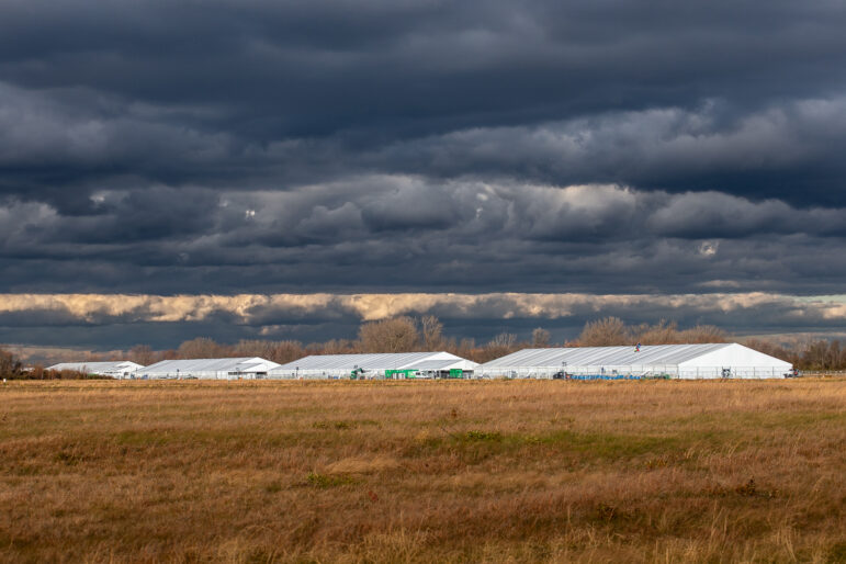 shelter at Floyd Bennett Field