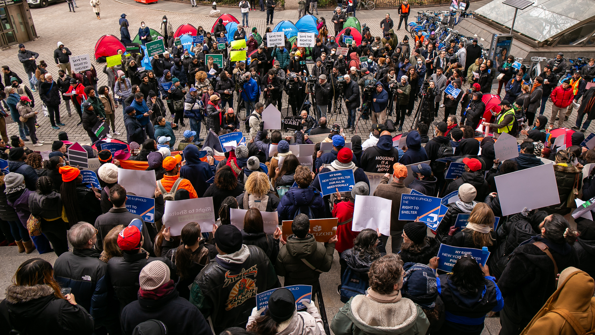 PHOTOS: Rally to Defend NYC’s Right to Shelter - City Limits