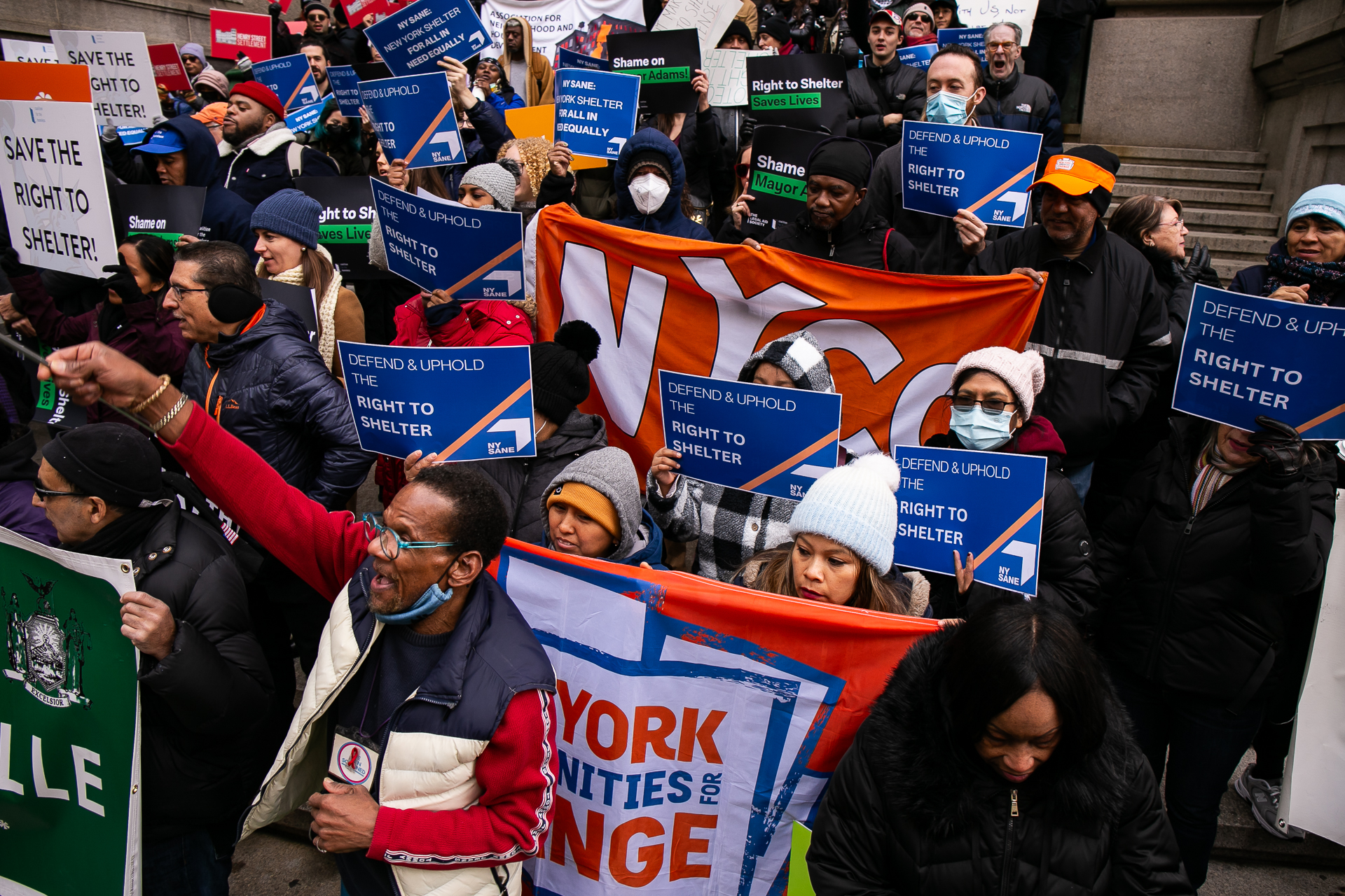 PHOTOS: Rally to Defend NYC’s Right to Shelter - City Limits