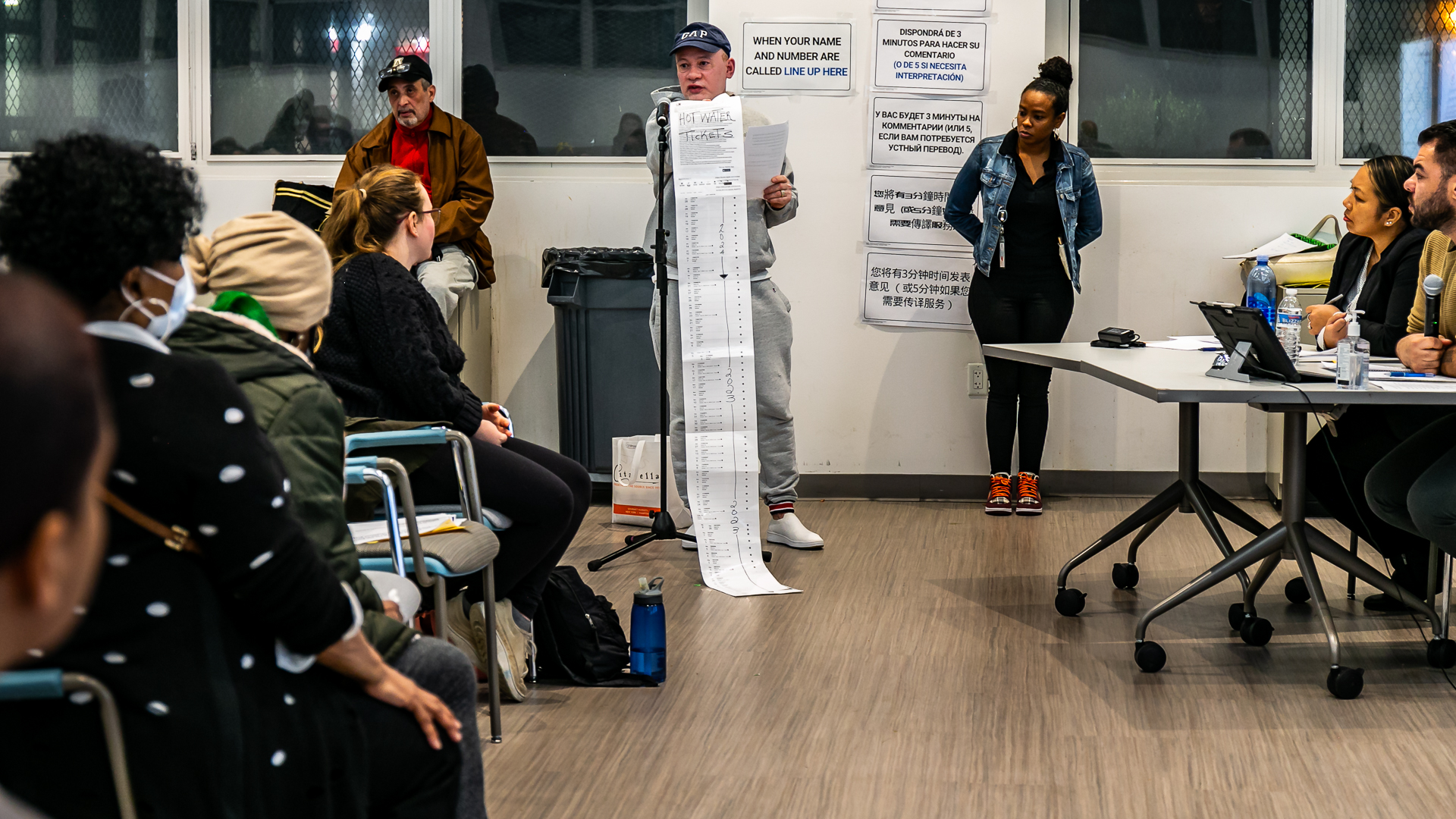 NYCHA tenant meeting