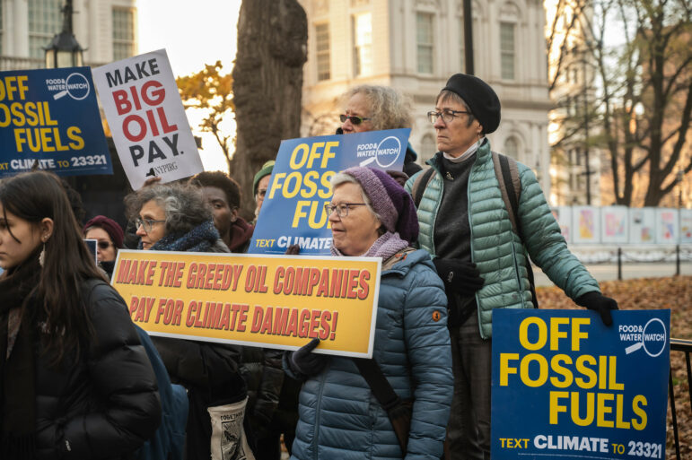 make polluters pay rally