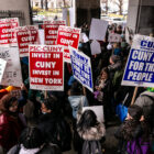 CUNY budget rally