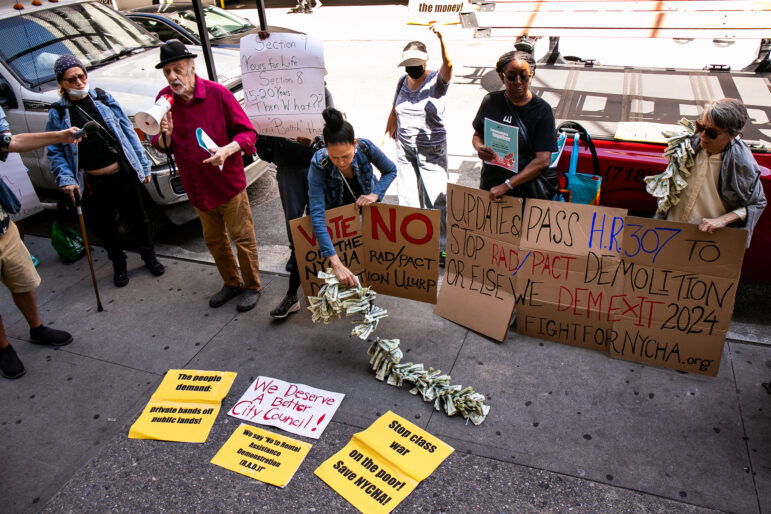 NYCHA rally HR 307