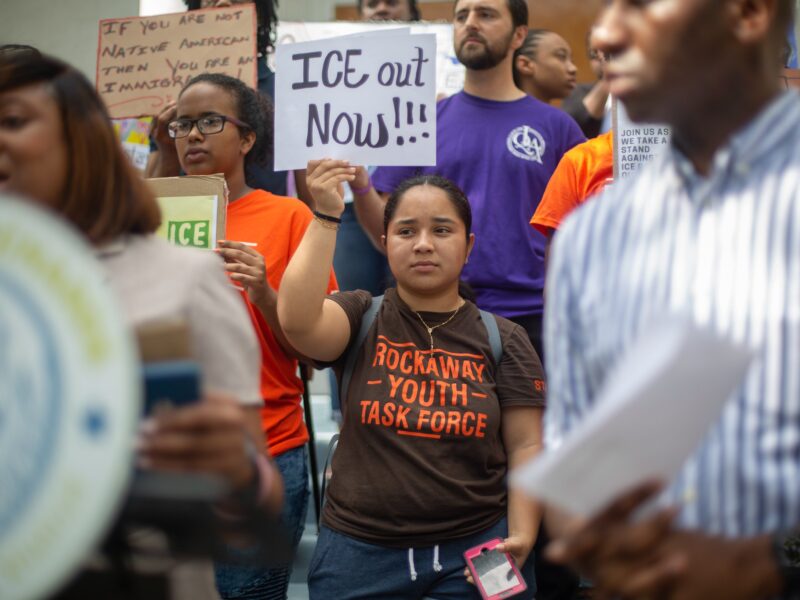 ICE rally sanctuary city