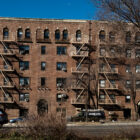 apartment buildings in the Bronx