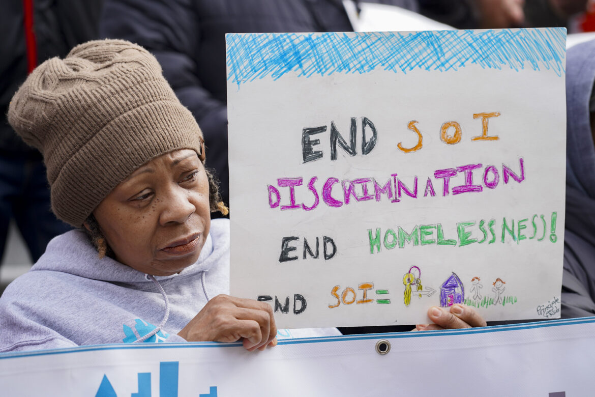 housing discrimination rally