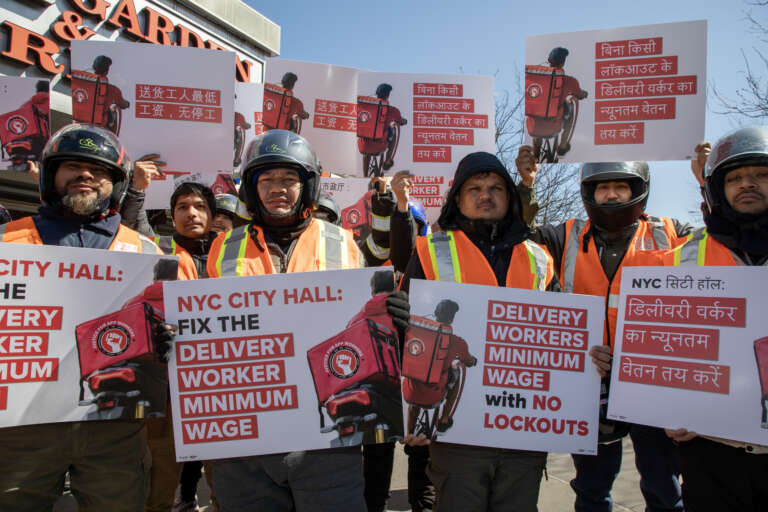 City’s Delivery Workers Still Fighting for Reforms, Despite New Minimum ...