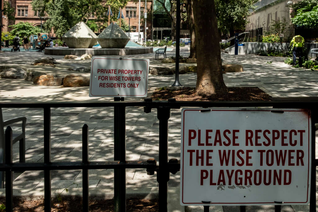 NYCHA Wise Towers Playground