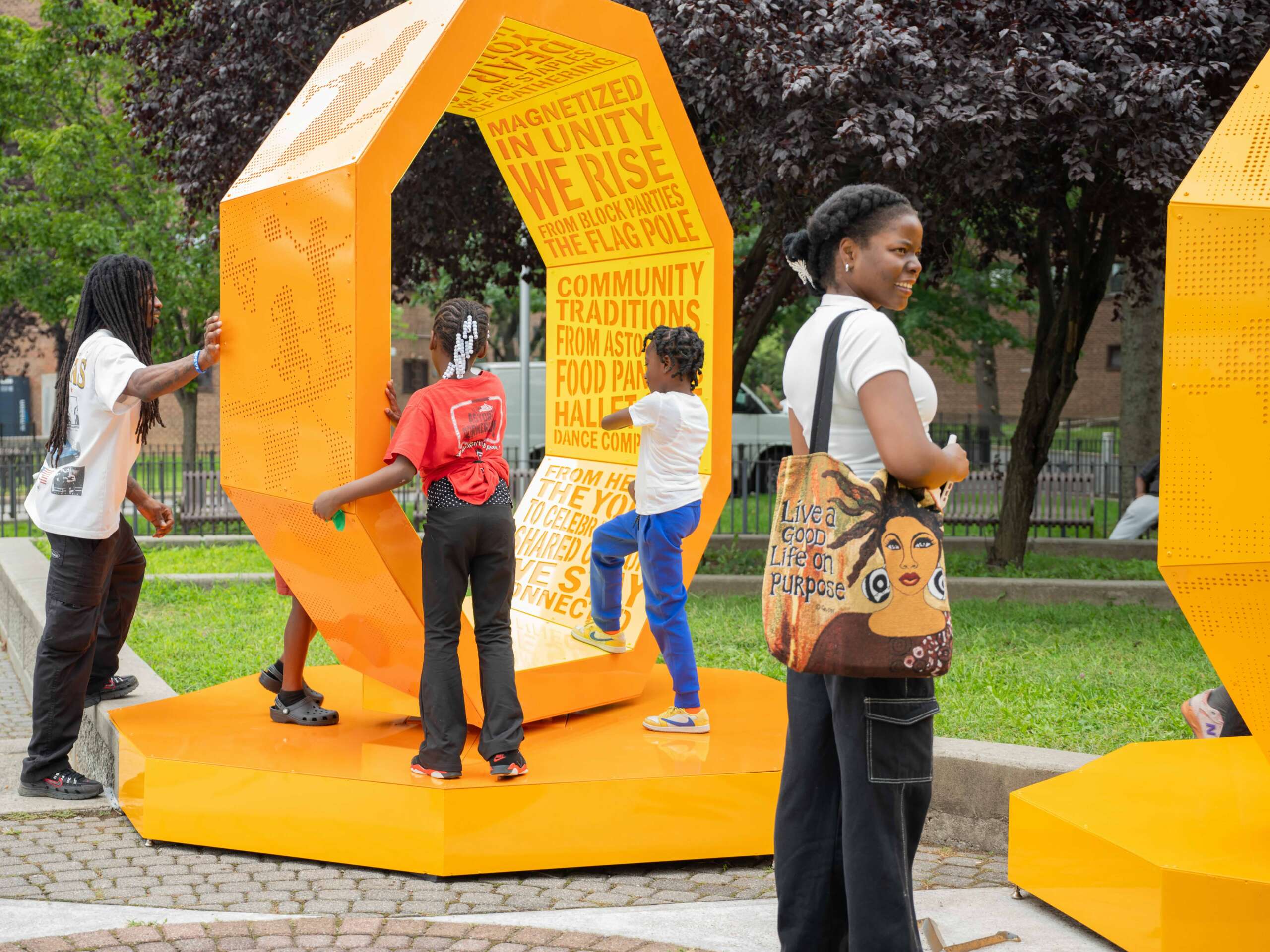 Astoria Houses art installation