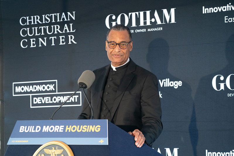 affordable housing ribbon-cutting