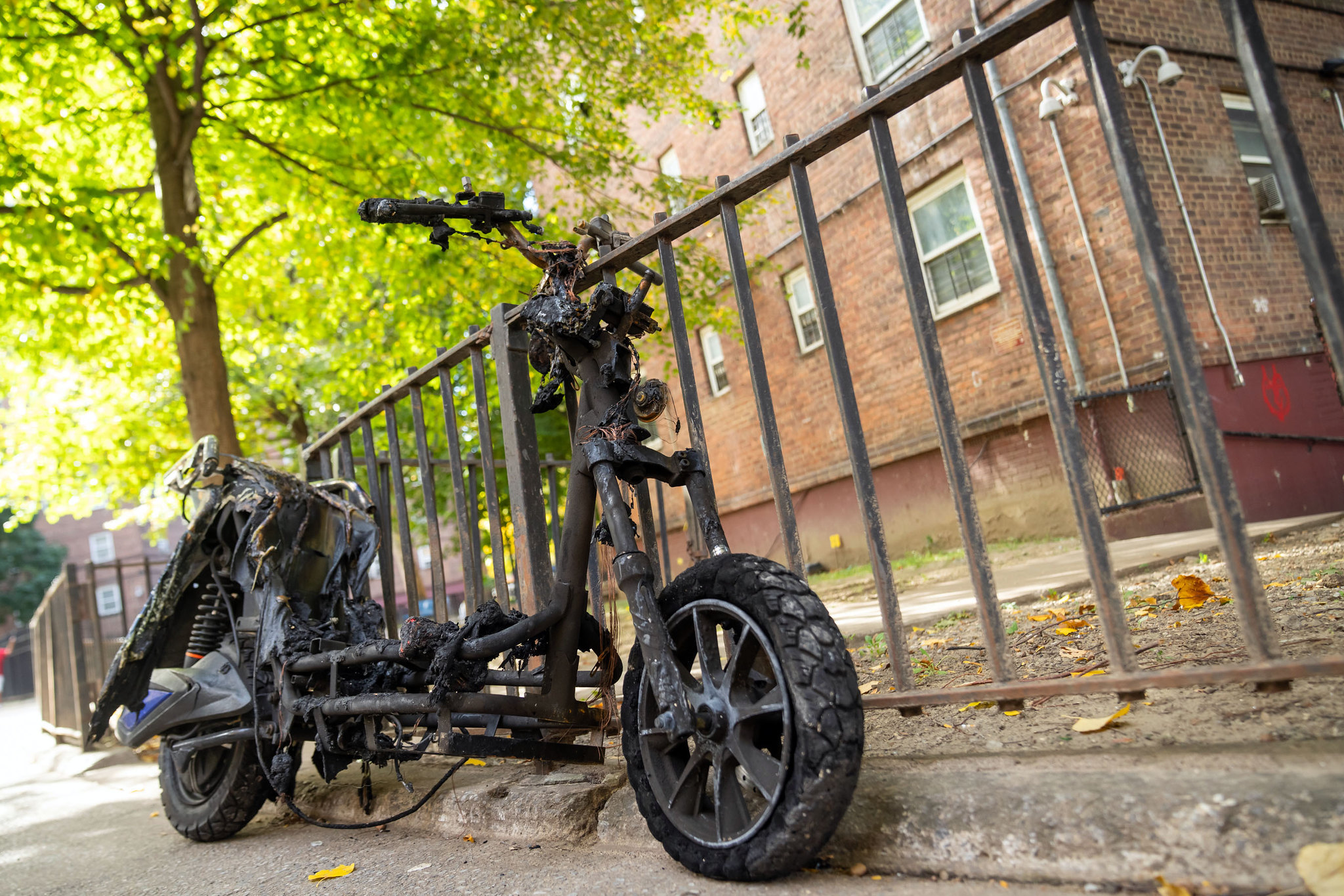e-bike fire