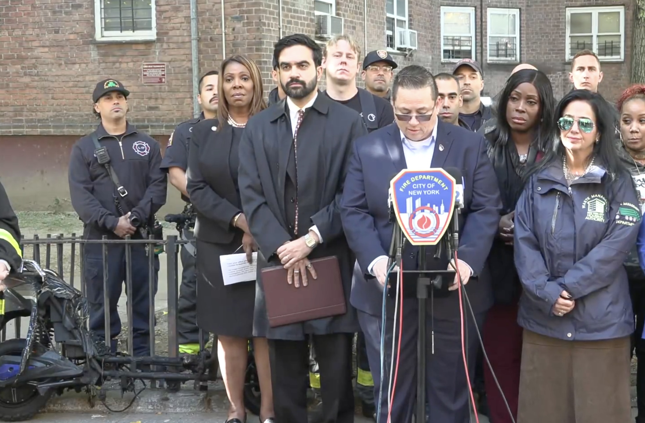 NYCHA fire